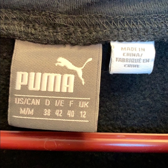 Puma women’s size med black long sleeve sweatshirt - Picture 2 of 5